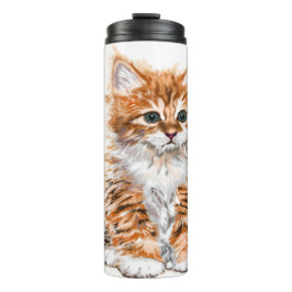 Garrafa Térmica Tumbler Térmico de Gato Cortado