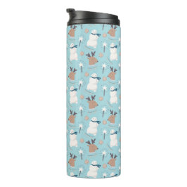 Garrafa Térmica Tumbler térmico de Natal