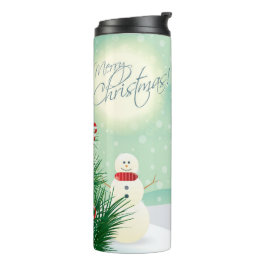 Garrafa Térmica Tumbler térmico de Natal