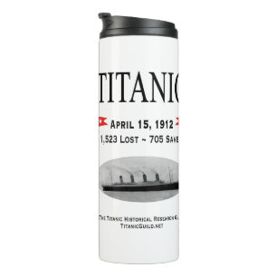Garrafa Térmica Tumbler Térmico de Navio Fantástico Titanic