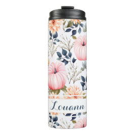 Garrafa Térmica Tumbler térmico de padrão de queda personalizado