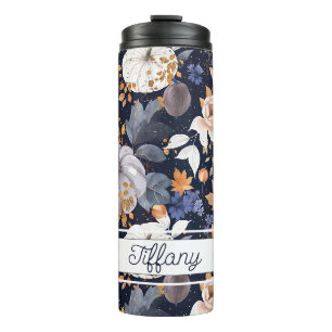 Garrafa Térmica Tumbler térmico de padrão de queda personalizado