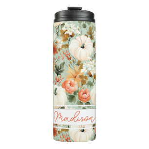 Garrafa Térmica Tumbler térmico de padrão de queda personalizado