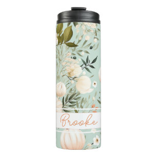 Garrafa Térmica Tumbler térmico de padrão de queda personalizado