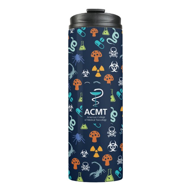 Garrafa Térmica Tumbler Térmico de Padrão Venenoso ACMT (Frente)