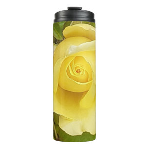 Garrafa Térmica Tumbler térmico de Rosebud Amarelo