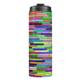Garrafa Térmica Tumbler térmico de stripes