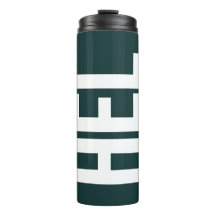 Tumbler térmico - Design inspirado na etiqueta do