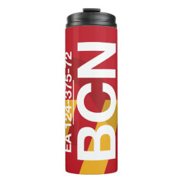 Garrafa Térmica Tumbler térmico - Design inspirado na etiqueta do