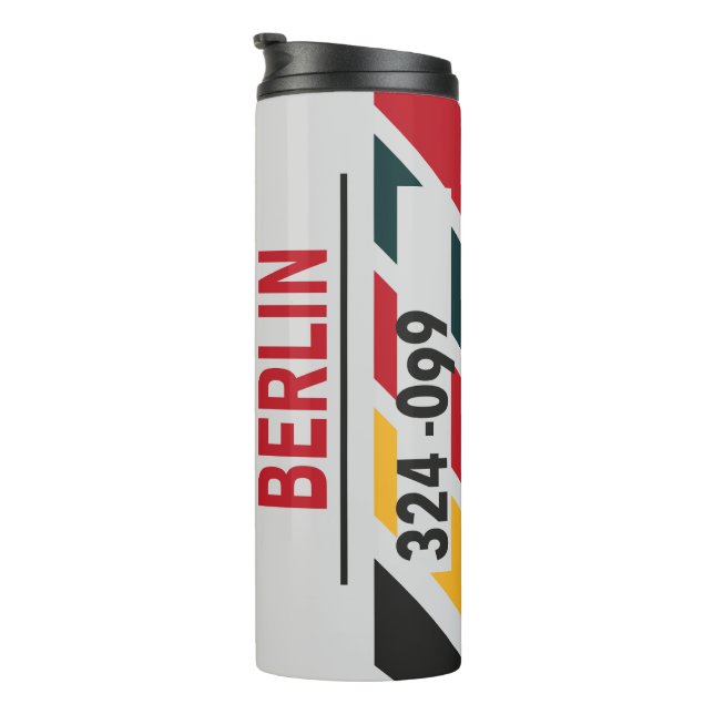 Garrafa Térmica Tumbler térmico - Design inspirado na etiqueta do  (Rotação à direita)