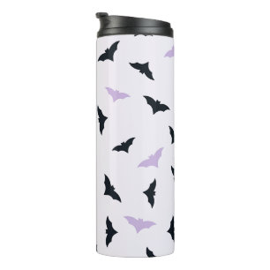 Garrafa Térmica Tumbler térmico do Bats Halloween