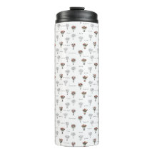 Tumbler térmico do Buquê da ventoinha