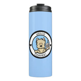 Garrafa Térmica Tumbler Térmico do Café KiniArt