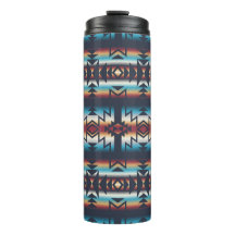 Tumbler térmico do Design Aztec