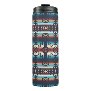 Garrafa Térmica Tumbler térmico do Design Aztec