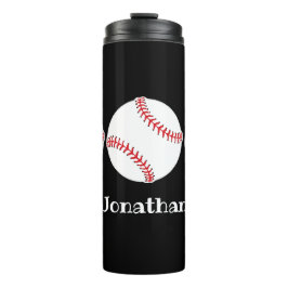 Garrafa Térmica Tumbler térmico do Design de baseball