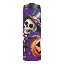 Tumbler térmico do Halloween