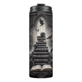 Garrafa Térmica Tumbler Térmico do Livro Gótico - Caneca de viagem