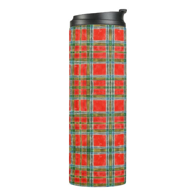 Garrafa Térmica Tumbler térmico do MAC BAIN TARTAN (Giro à esquerda)