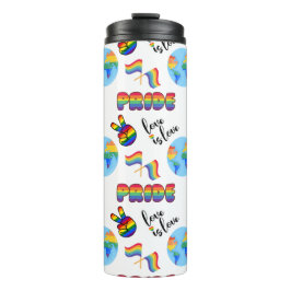 Garrafa Térmica Tumbler térmico do orgulho LGBTQ+