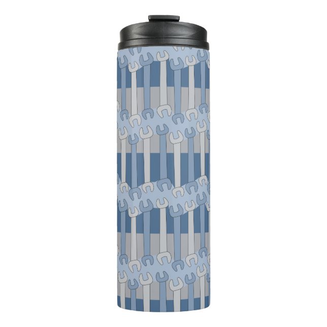 Garrafa Térmica Tumbler Térmico do Padrão de Crença Vertical (Frente)