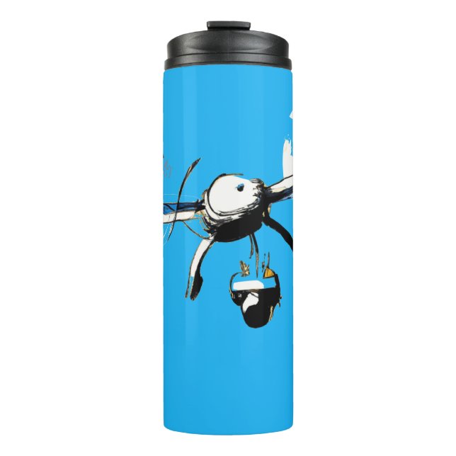 Garrafa Térmica Tumbler térmico do piloto do sUAS (Frente)