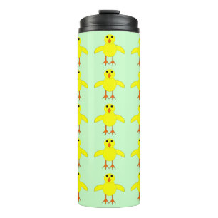 Garrafa Térmica Tumbler térmico do Pintinho de Páscoa cômoda