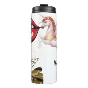 Garrafa Térmica Tumbler térmico do Unicorn