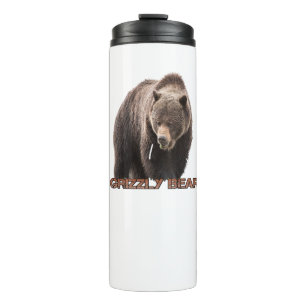 Garrafa Térmica Tumbler térmico do urso grizzly