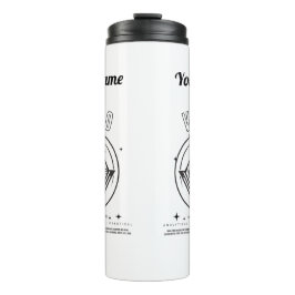Garrafa Térmica Tumbler térmico do vírus personalizado