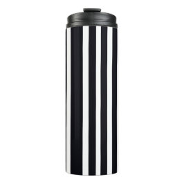 Garrafa Térmica Tumbler Térmico Elegante - Arte em Branco Negra