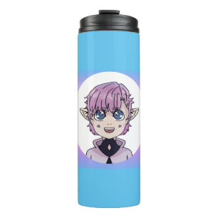 Garrafa Térmica Tumbler Térmico Elf Anime Bonito