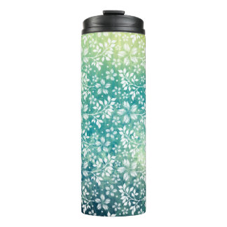 Garrafa Térmica Tumbler térmico Festivo Primavera Floral