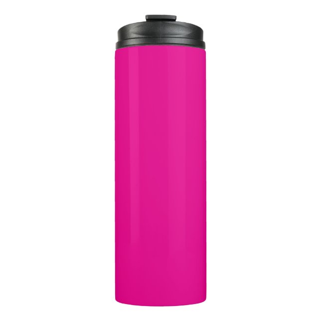 Garrafa Térmica Tumbler Térmico Fushia  (Frente)