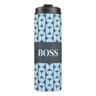 Garrafa Térmica Tumbler Térmico Geométrico Moderno Personalizado