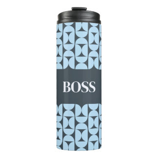 Garrafa Térmica Tumbler Térmico Geométrico Moderno Personalizado
