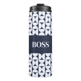 Garrafa Térmica Tumbler Térmico Geométrico Moderno Personalizado