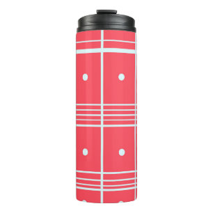 Garrafa Térmica Tumbler Térmico Impresso Rosa