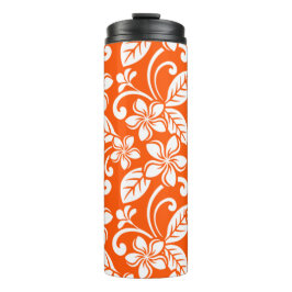 Garrafa Térmica Tumbler térmico ISLAND PLUMERIA (MUITO LARANJA)