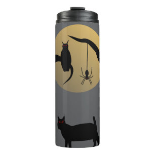 Garrafa Térmica Tumbler Térmico Lua Cheia Assombrada