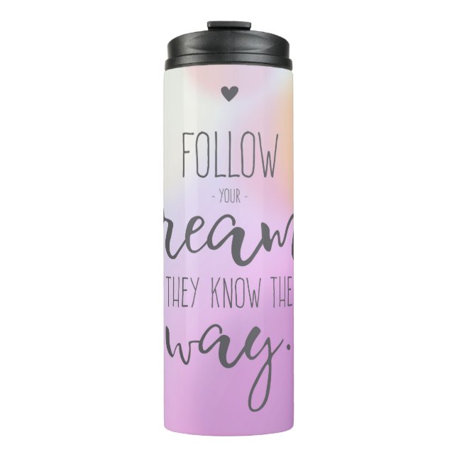 Garrafa Térmica Tumbler térmico motivacional (Frente)