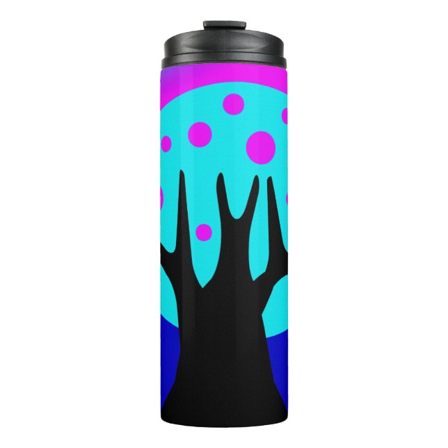 Garrafa Térmica Tumbler Térmico Neon Tree (Frente)
