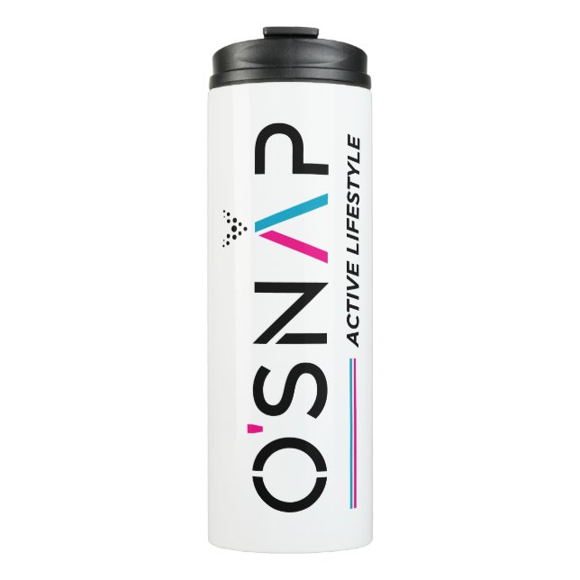 Garrafa Térmica Tumbler térmico O'Snap (Frente)