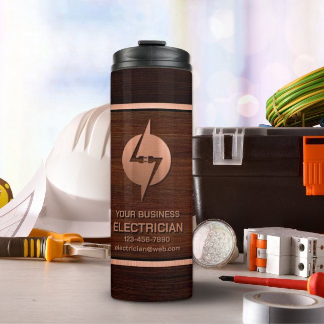 Garrafa Térmica Tumbler Térmico para Empresas Eletricas (Criador carregado)