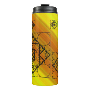 Garrafa Térmica Tumbler térmico para geometria frontal