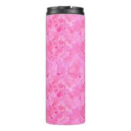 Garrafa Térmica Tumbler Térmico Peônia Rosa