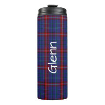 Tumbler Térmico Personalizado da Xadrez Clan Glenn