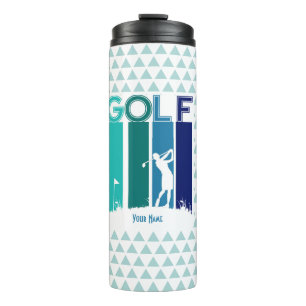 Garrafa Térmica Tumbler Térmico Personalizado de Golfer para Mulhe