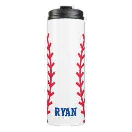 Garrafa Térmica Tumbler Térmico Personalizado do Baseball