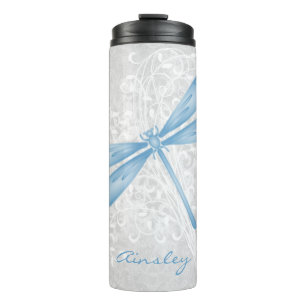 Garrafa Térmica Tumbler Térmico Personalizado por Dragonfly Azul
